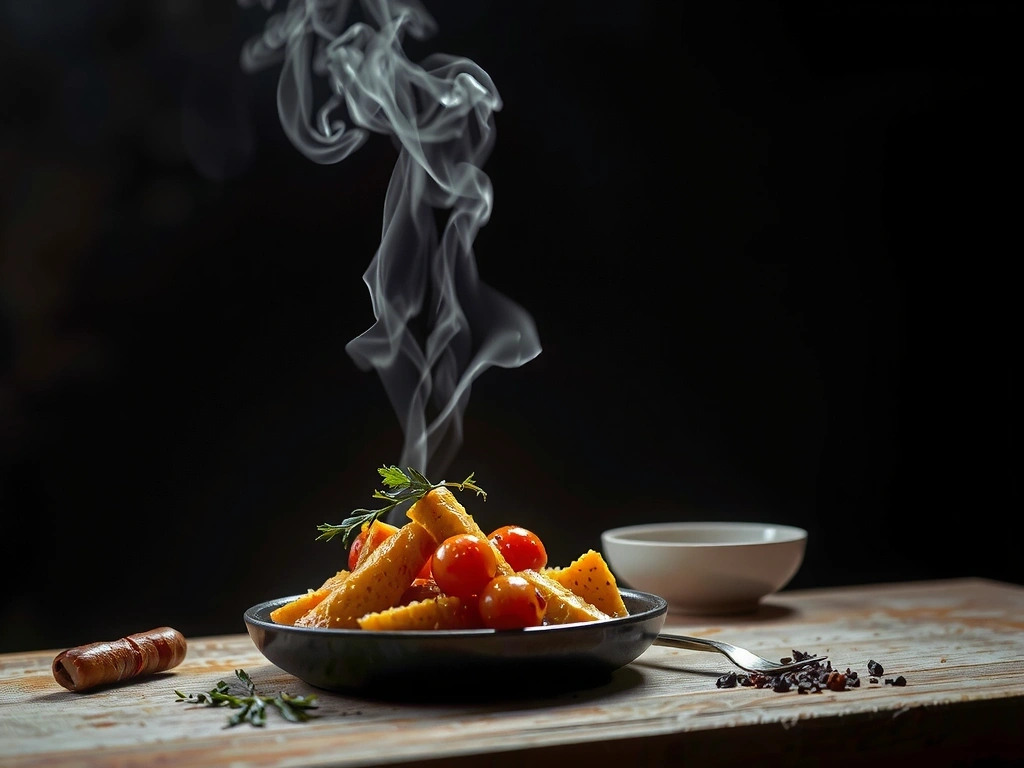 Meisterhaftes Anrichten